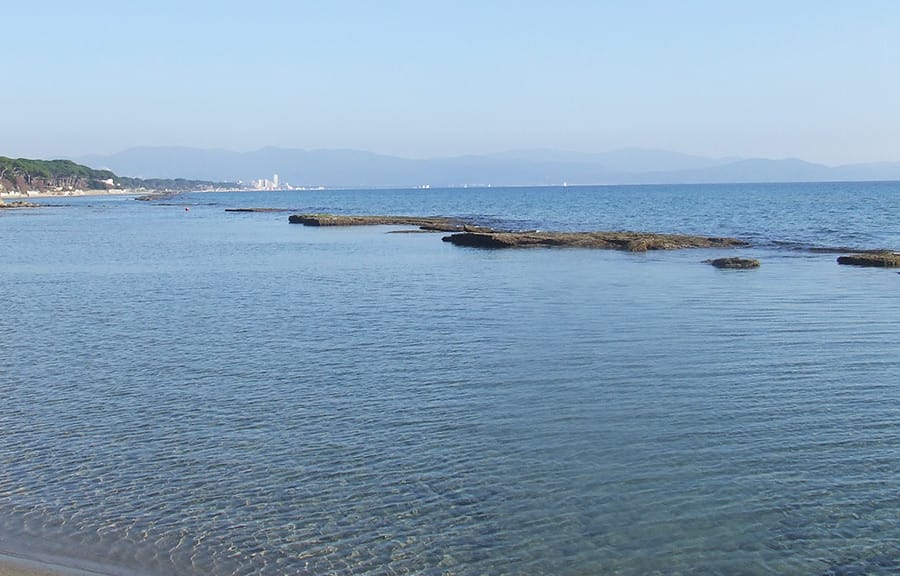 La spiaggia di Torre Mozza