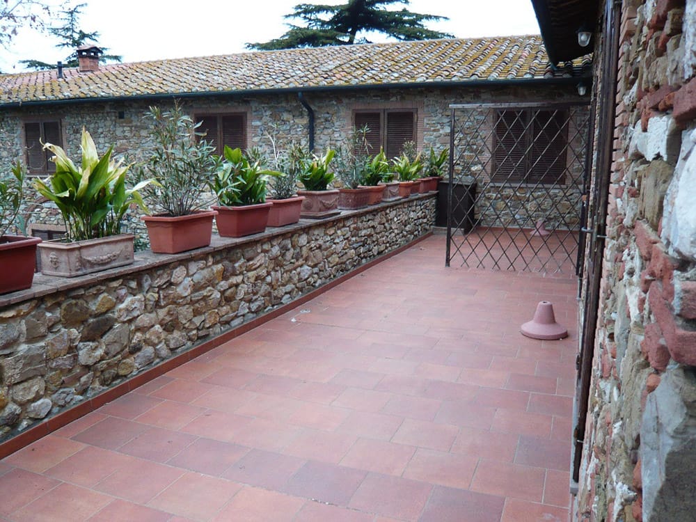 Gli appartamenti dell’agriturismo