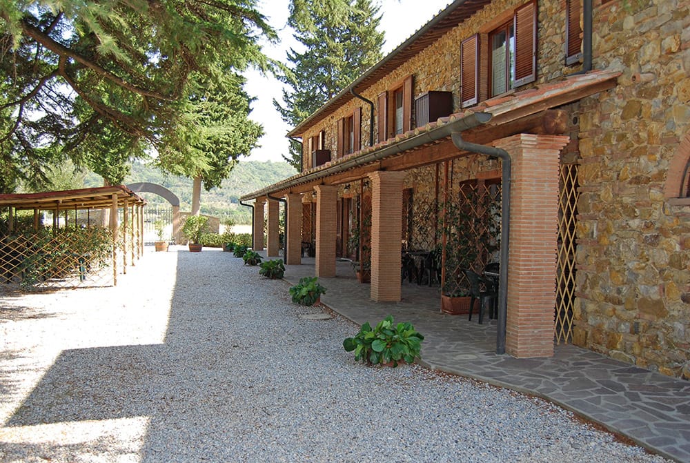 Ingresso degli appartamenti a piano terra