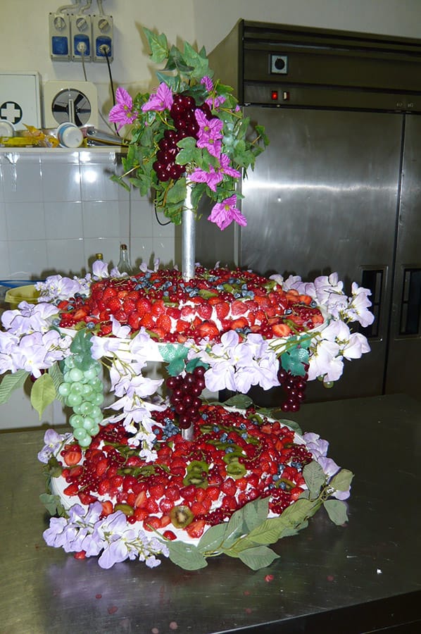 Dettaglio della torta